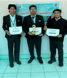 Pharmacy Students Bags 3rd Prize in the International Conference 