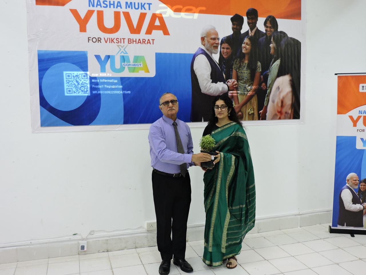 Viksit Bharat Yuva Connect - Nasha Mukt Edition held at The ICFAI University, Himachal Pradesh