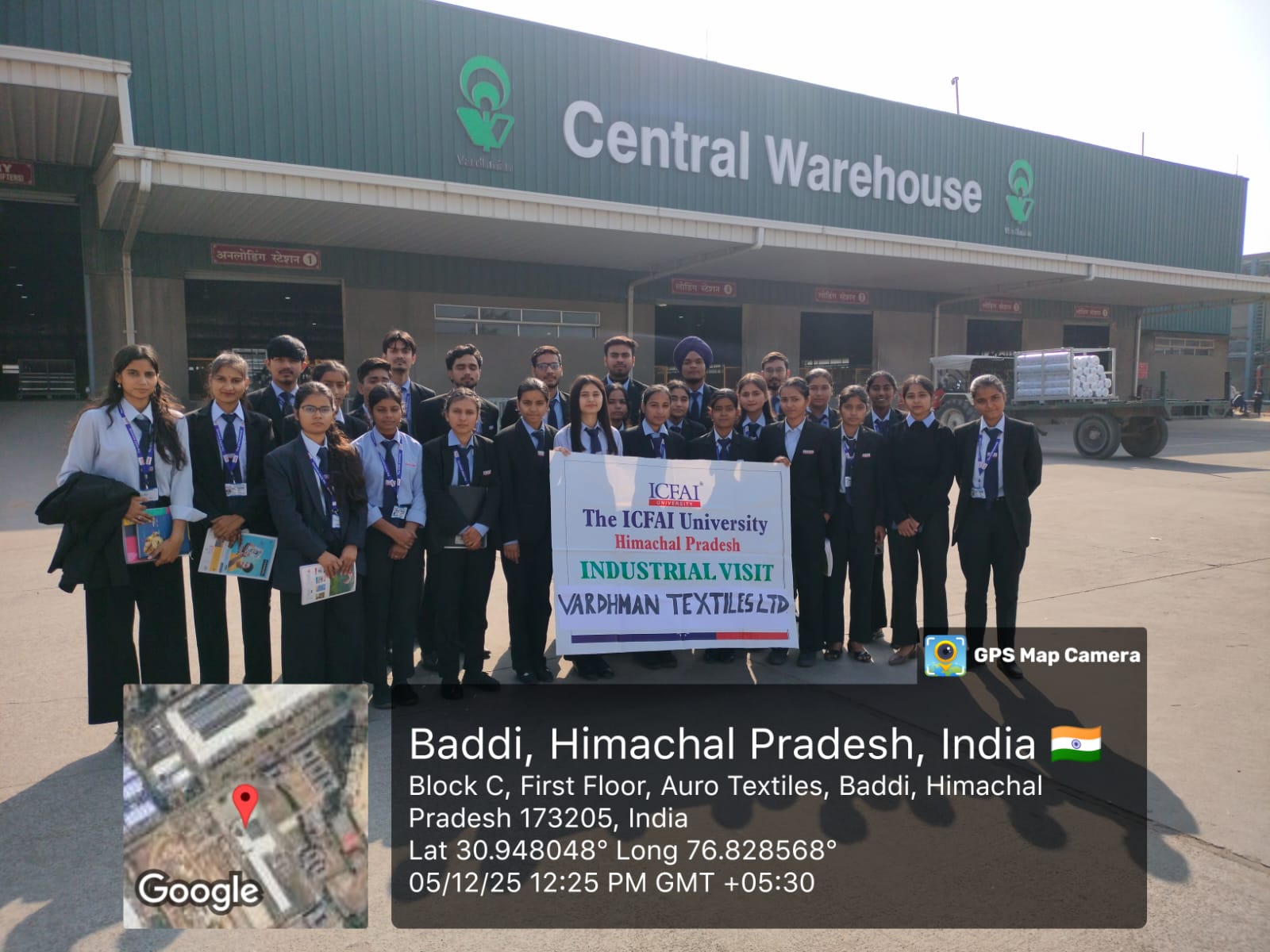 Industrial Visit Report to Vardhman Textiles